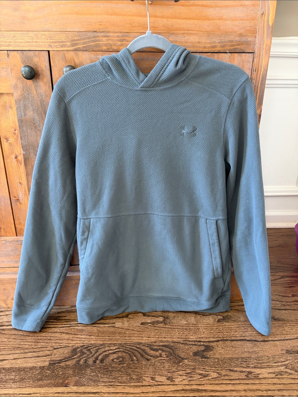 Under Armour Men’s Hooded Long-Sleeve Shirt - Slate Blue
